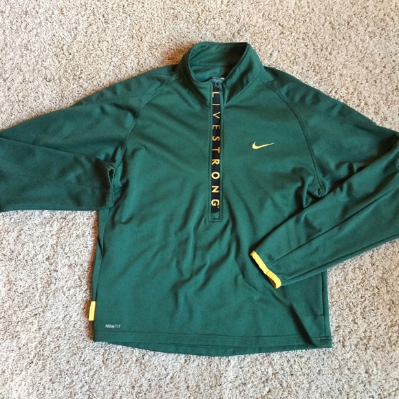 Nike Fit Dry Livestrong Coat Green 